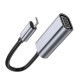 Перехідник HOCO UA21 converter Type-C to VGA 0.15m Grey