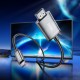 Кабель HOCO UA27 HD on-screen cable Type-C to HDTV (HDMI) 4K 2m Metal-grey