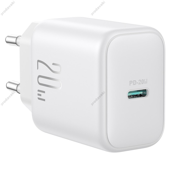 Мережевий зарядний пристрій JoyRoom JR-TCF20 20W White