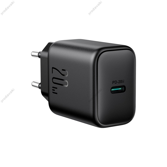 Мережевий зарядний пристрій JoyRoom JR-TCF20 20W Black