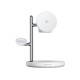 Бездротова зарядка Joyroom JR-W23 4в1 Wireless Charging White