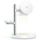 Бездротова зарядка Joyroom JR-W23 4в1 Wireless Charging White