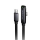 Кабель Borofone BX126 Skillful Nylon Cable Type-C to Type-C 60W 3A 1m Black