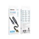 Кабель Borofone BX126 Skillful Nylon Cable Type-C to Type-C 60W 3A 1m Black