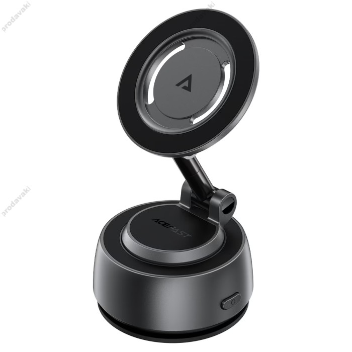 Автомобільний тримач ACEFAST E54 electric suction cup magnetic car holder for dashboard Grey