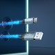 Кабель HOCO U112 Shine charging data cable USB to Type-C 3A 1m Black
