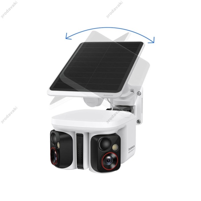 Камера відеоспостереження Baseus Security X1 Pro Outdoor Dual Camera 3K White S0003500