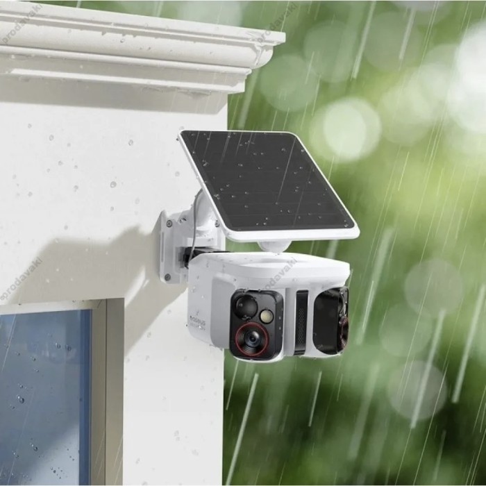 Камера відеоспостереження Baseus Security X1 Pro Outdoor Dual Camera 3K White S0003500