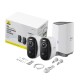 Камера відеоспостереження Baseus Security N1 Plus Outdoor Camera 2k 2-cam White S0TY002131