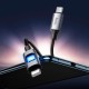 Кабель HOCO U144 New charging data cable Type-C to Type-C 60W 3A 1.2m Black