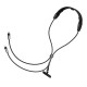 Кабель HOCO U145 charging data cable neck hanging with massager Type-C to Type-C 100W 5A 1.4m Black