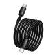 Кабель HOCO X119 Energy charging data cable Type-C to Type-C 60W 3A 1m Black