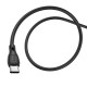 Кабель HOCO X61 Ultimate silicone charging data cable USB to Type-C 3A 1m Black