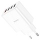 Мережевий зарядний пристрій HOCO C102A Fuerza four-port charger 28.5W White