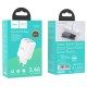 Мережевий зарядний пристрій HOCO C84A Resolute four-port charger 17W White