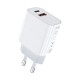 Мережевий зарядний пристрій Rock T43 Dual port 20W White