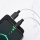 Кабель Hoco X21 Plus Silicone USB to Type-C 3A 2m Black-White