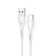 Кабель USB Hoco X37 Cool Power USB to Type-C 3A 1m White