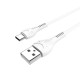 Кабель USB Hoco X37 Cool Power USB to Type-C 3A 1m White