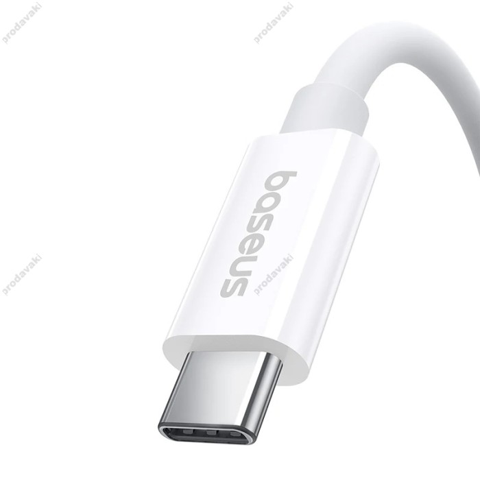 Кабель Baseus Superior Series 2 Fast Charging Cable Type-C to Type-C 240W 5A 1m White P10365200211-02
