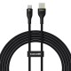 Кабель Baseus Flash 2 Charging Cable USB to Type-C 100W 5A 2m Cluster Black P10311804111-01
