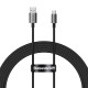 Кабель Baseus Superior Series Fast Charging USB to Type-C 100W 5A 2m Cluster Black P10320102114-02