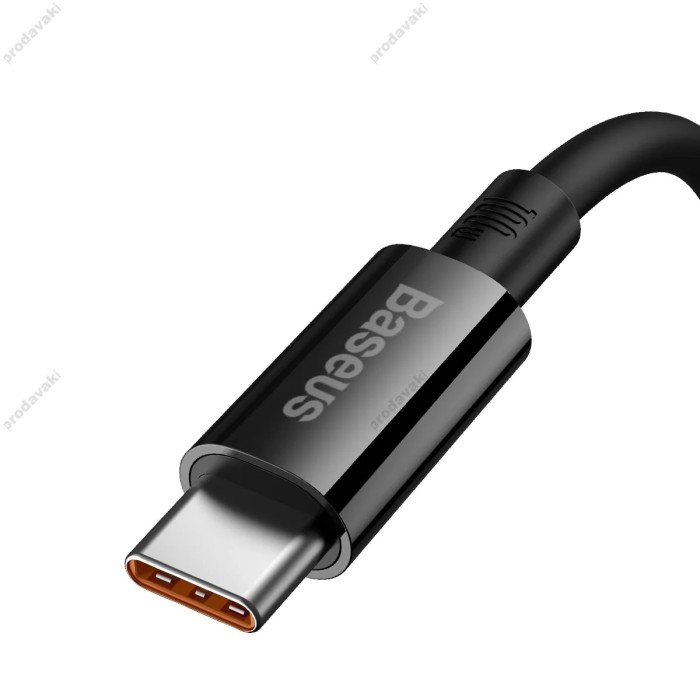 Кабель Baseus Superior Series Fast Charging USB to Type-C 100W 5A 2m Cluster Black P10320102114-02
