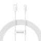 Кабель Baseus Superior Series Fast Charging USB to Type-C 100W 5A 2m Moon White P10320102214-03