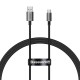 Кабель Baseus Superior Series Fast Charging USB to Type-C 100W 6A 1m Cluster Black P10320102114-00