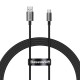 Кабель Baseus Superior Series Charging Data Cable USB to Type-C 100W 6A 1.5m Black P10320102114-01