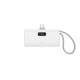 Повербанк портативний акумулятор Power bank WiWU Wi-P044 ESPRESSO Mini Type-C 20W 5000 mAh White