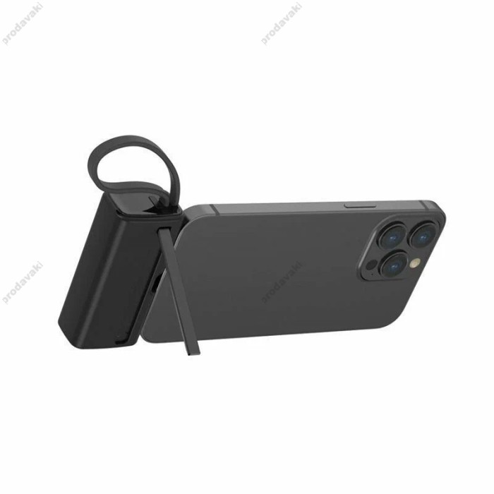 Повербанк портативний акумулятор Power bank WiWU Wi-P044 ESPRESSO Mini Type-C 20W 5000 mAh Black