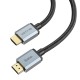 Кабель HOCO US03 Male to Male HD кабель HDMI HDMI 2.0 4K 2m Black