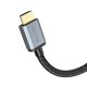 Кабель HOCO US03 Male to Male HD кабель HDMI HDMI 2.0 4K 2m Black
