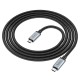 Кабель HOCO US06 HD high speed data cable USB3.2 20Gbps Type-C to Type-C 100W 5A 2m Black