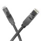 Інтернет кабель (Патч-корд) BOROFONE BUS01 Gigabit network cable CAT6 1Gbps 3m Black