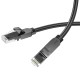Інтернет кабель (Патч-корд) BOROFONE BUS01 Gigabit network cable CAT6 1Gbps 3m Black