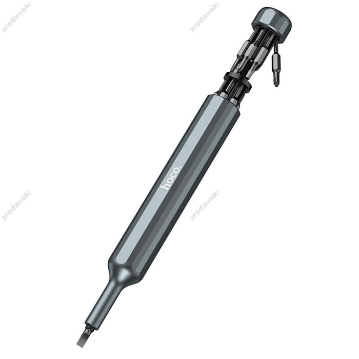 Набір викруток з насадками HOCO UT12 39-in-1 screwdriver set Grey