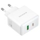 Мережевий зарядний пристрій BOROFONE BA113A Energy charger 30W White