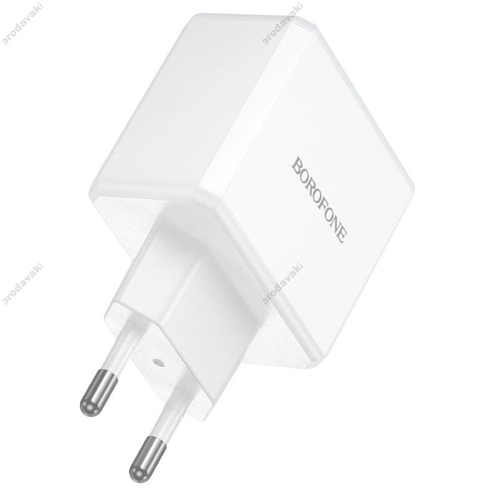 Мережевий зарядний пристрій BOROFONE BA113A Energy charger 30W White