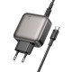 Мережевий зарядний пристрій Borofone BAS57A Absolute charger Type-C cable 67W Black