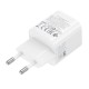 Мережевий зарядний пристрій BOROFONE BN34 Mini single port charger 30W White