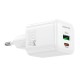 Мережевий зарядний пристрій BOROFONE BN35 Mini charger 30W White