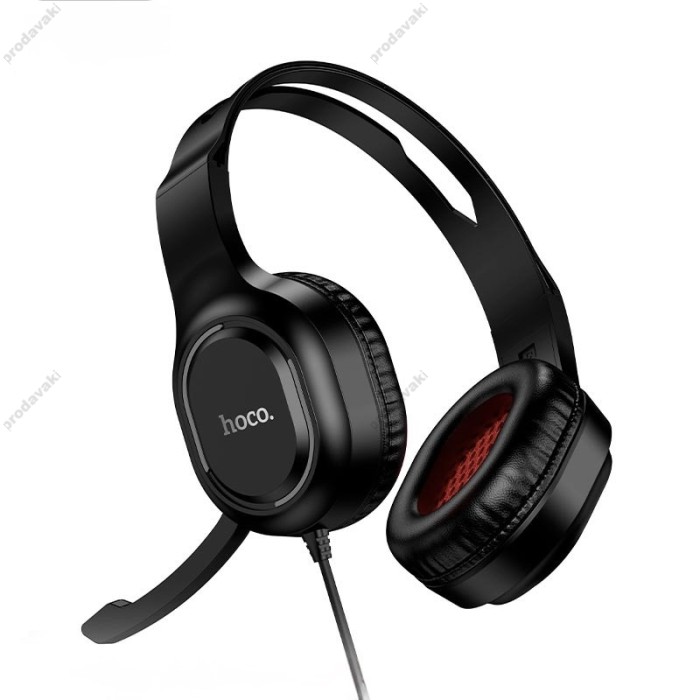 Дротові навушники HOCO ESD21 Greet gaming headphones USB, 3.5mm Black