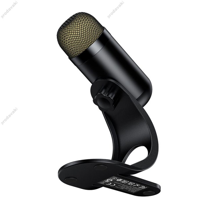 Мікрофон провідний настільний ігровий HOCO L50 Profit PC gaming microphone 1.5m Black
