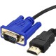Кабель CH Male to Male Adapter Cable HDMI to VGA 2.0  1.5m Black