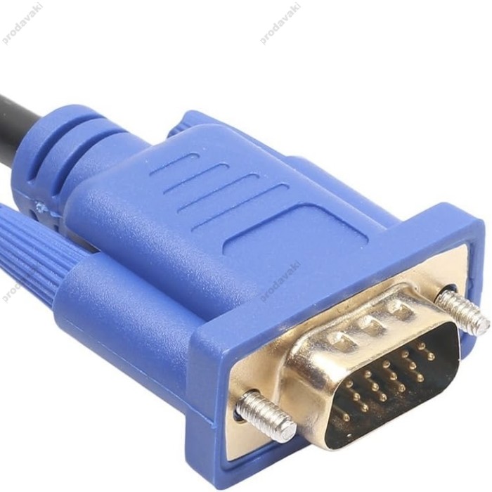Кабель CH Male to Male Adapter Cable HDMI to VGA 2.0  1.5m Black