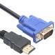 Кабель CH Male to Male Adapter Cable HDMI to VGA 2.0  1.5m Black
