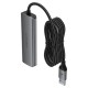 USB-Хаб ACEFAST J17 Multifunction Adapter 4в1 USB to 4xUSB 3.0 Grey