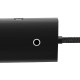 USB-Хаб Baseus Lite Series 4в1 USB to 4xUSB 3.0 2m Black WKQX030201
